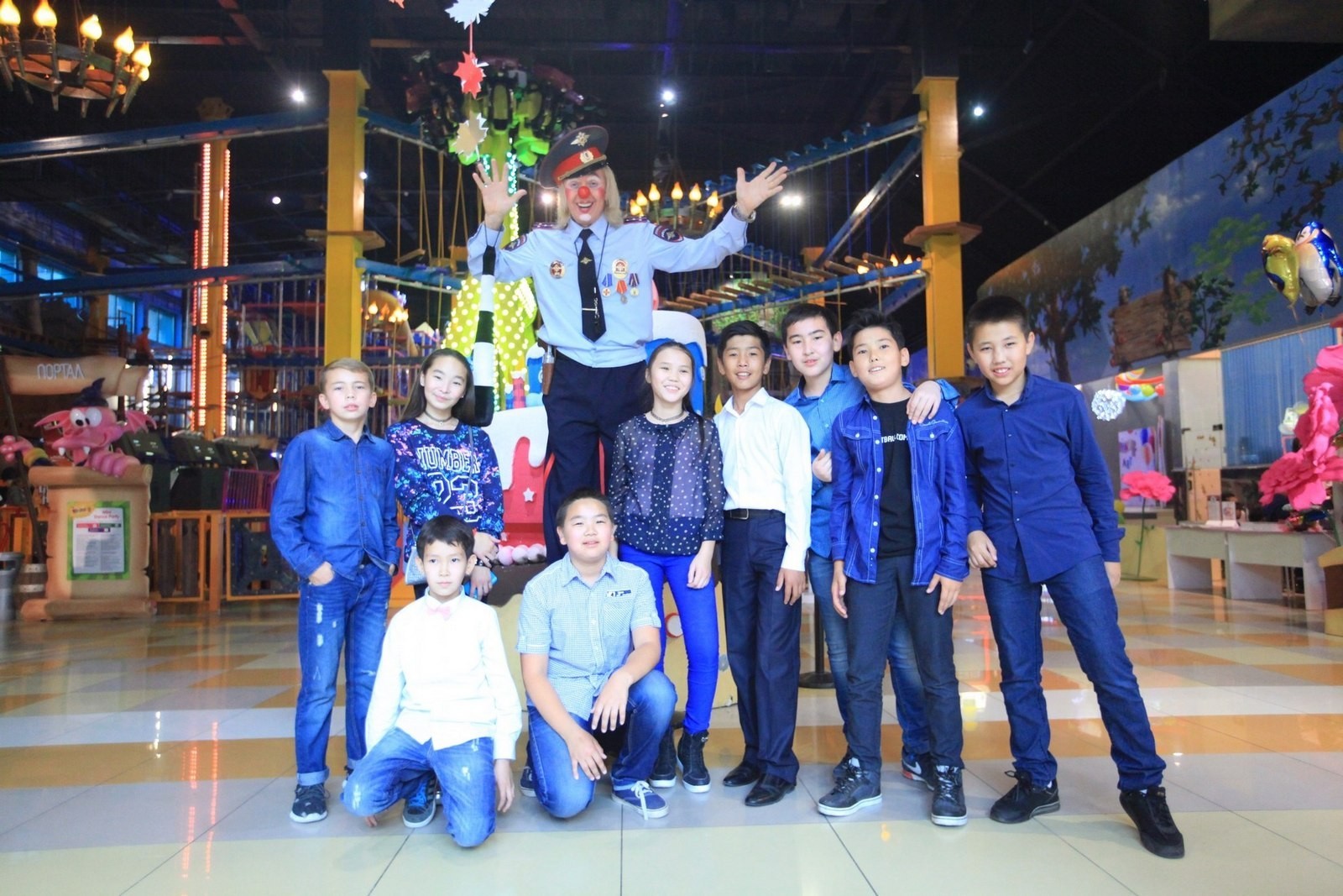 Клоун Юрик. Детский праздник.